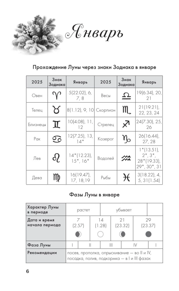 Lunar Sowing Calendar 2025. For beloved gardeners